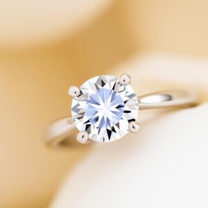 Aurora Solitaire Ring